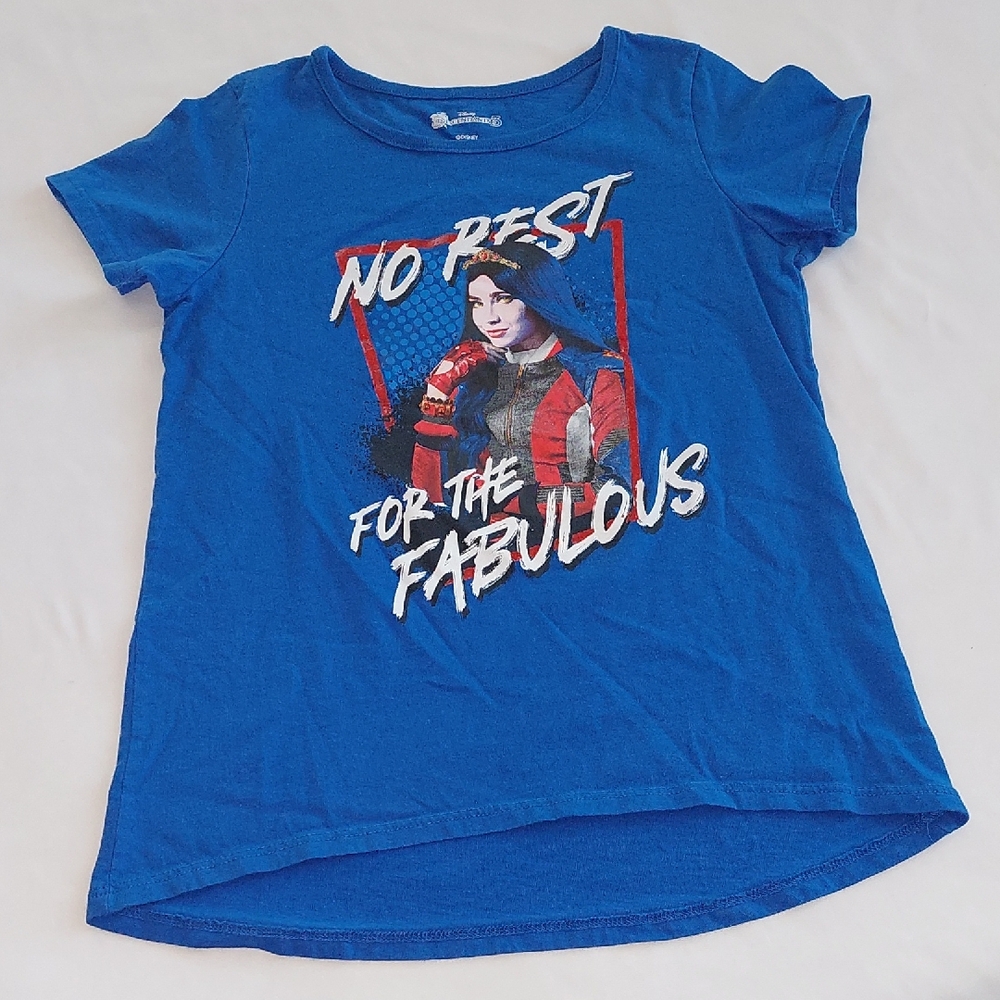 Disney Blue 'No Rest for the Fabulous' Kids Tee